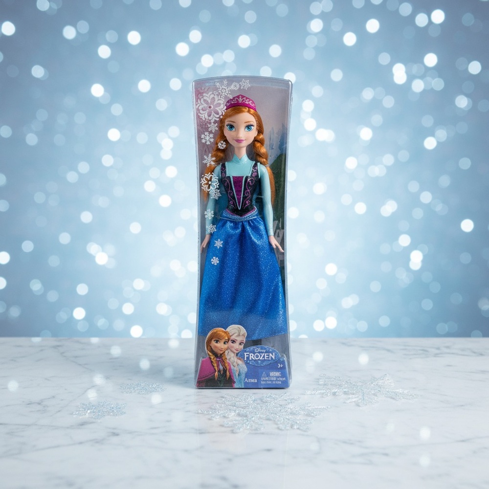 Mattel Disney Frozen Sparkle Princess Anna fashion doll